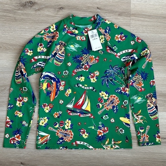 Polo Ralph Lauren
Boys' Polo Surfer Bear Performance Rash Guard - Picture 3 of 8